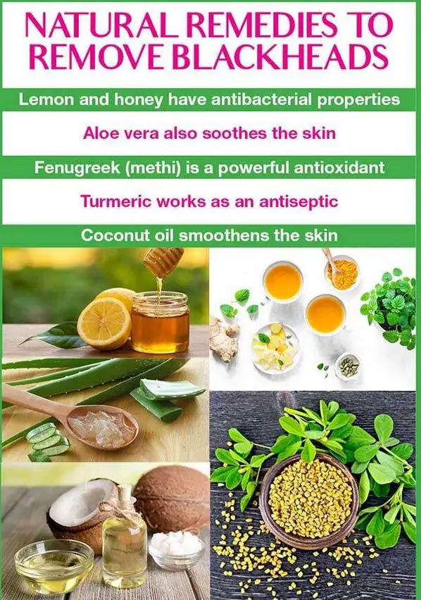 Home Remedies For Removing Blackheads